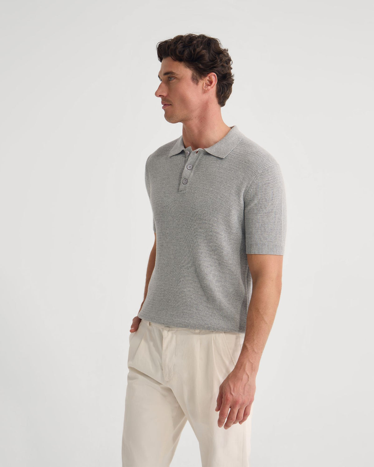 Dale Knitted Polo MENS KNITWEAR