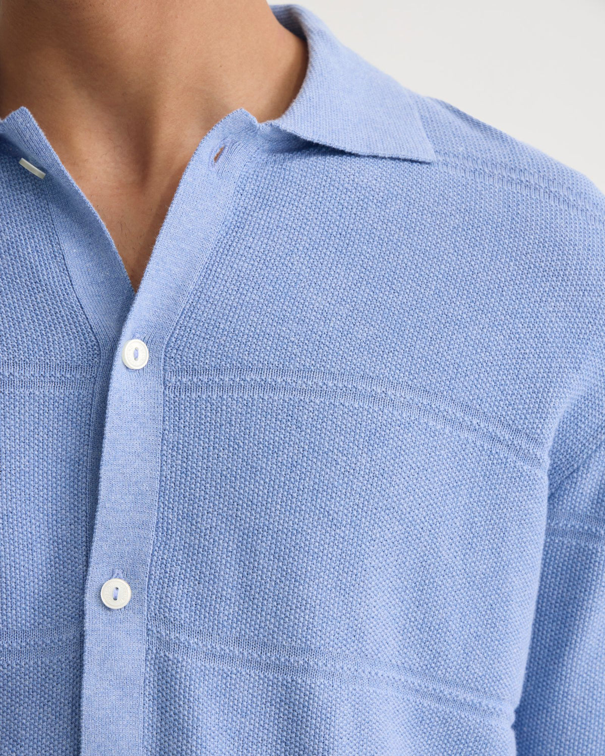 Jack Knitted Button Up Shirt MENS KNITWEAR