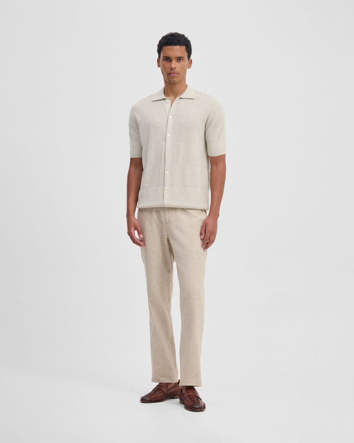 Jack Knitted Button Up Shirt