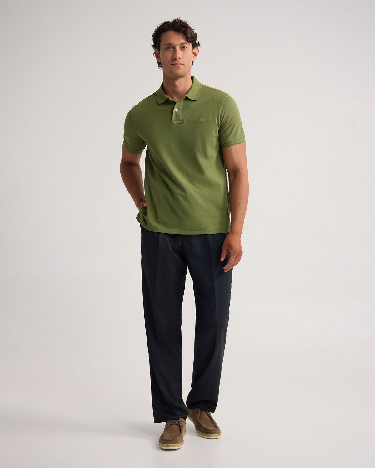 Reeve Pique Polo MENS KNITS