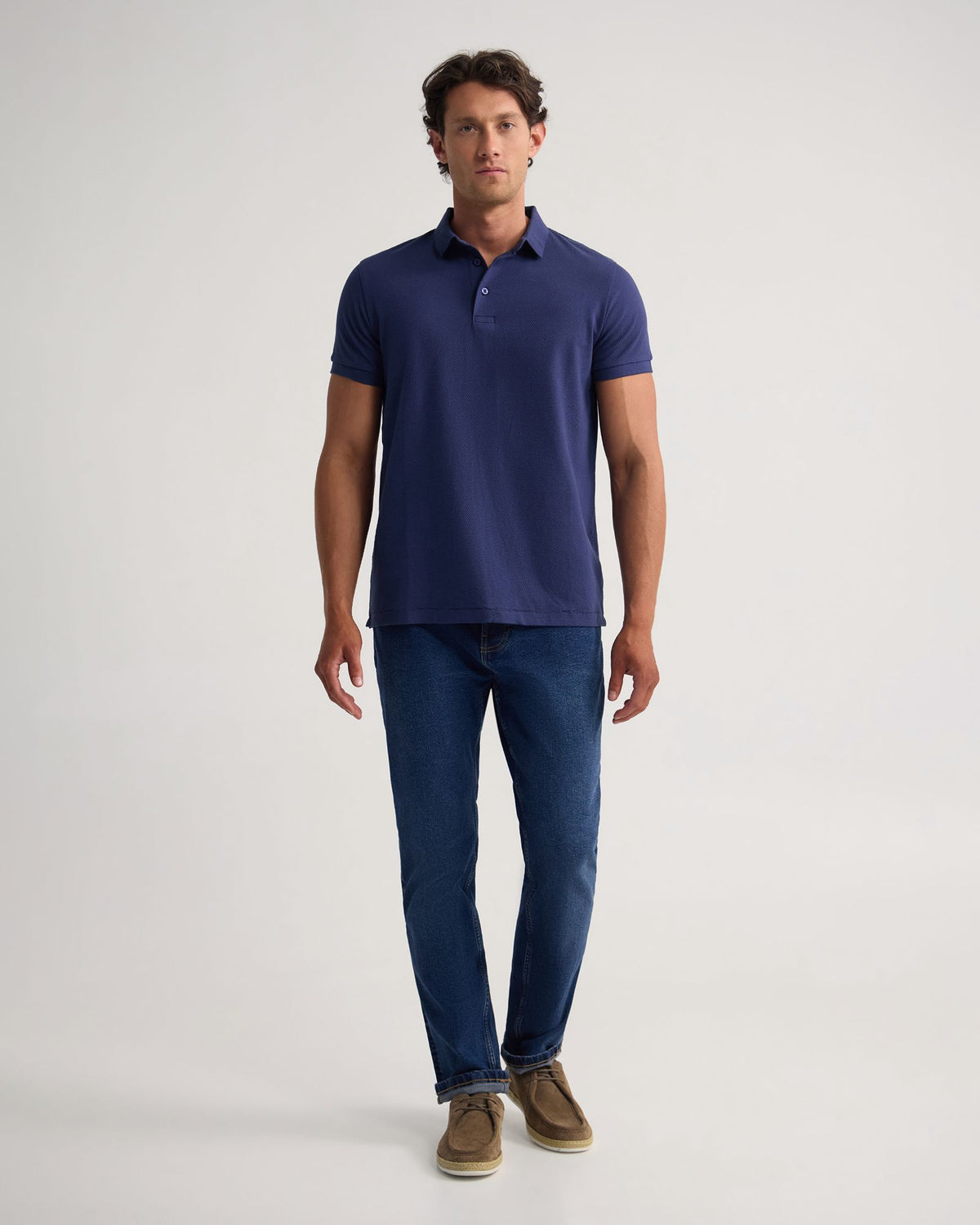 Bowie Pique Polo MENS KNITS