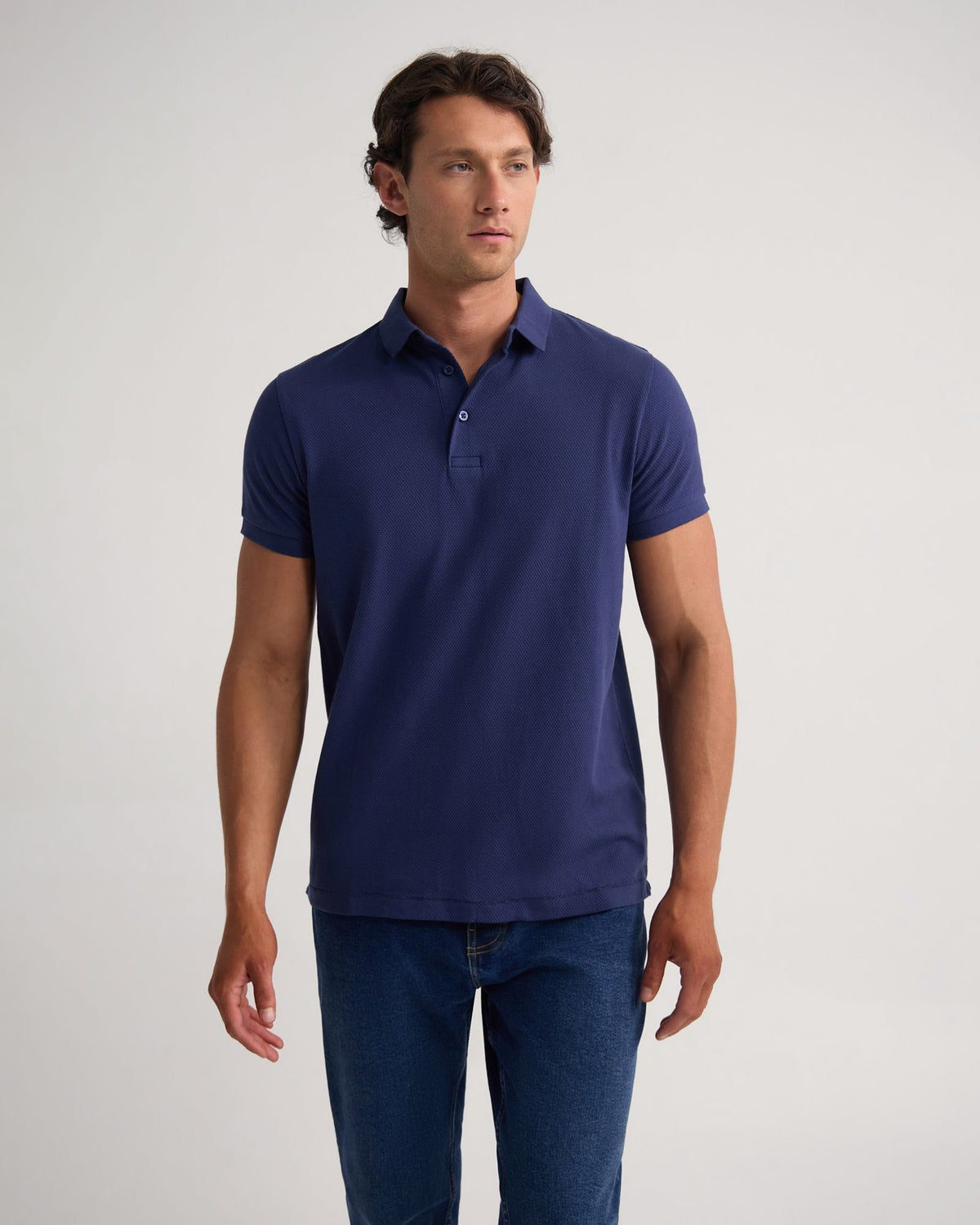 Bowie Pique Polo MENS KNITS