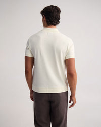 Beau Waffle Polo MENS KNITS