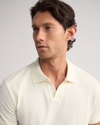 Beau Waffle Polo MENS KNITS