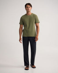 Quill Waffle T-Shirt MENS KNITS