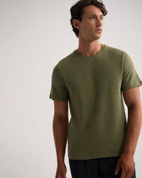 Quill Waffle T-Shirt MENS KNITS
