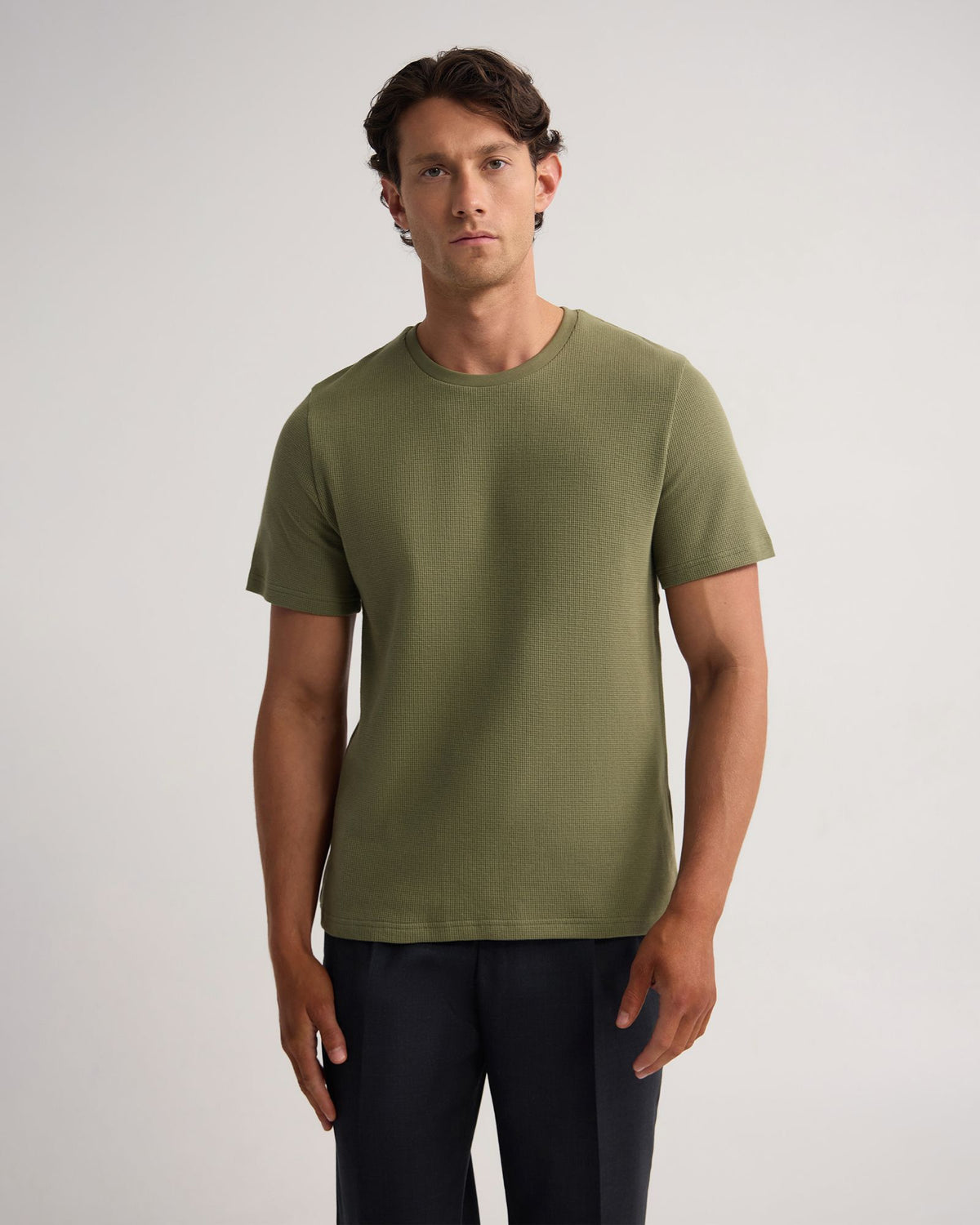 Quill Waffle T-Shirt MENS KNITS