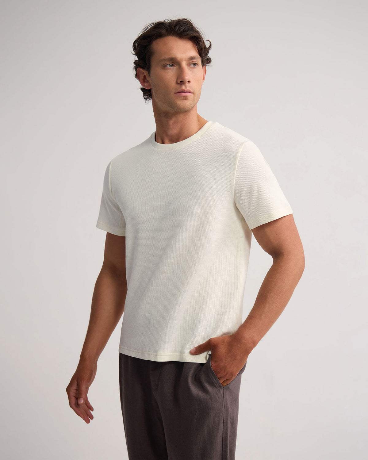 Quill Waffle T-Shirt MENS KNITS