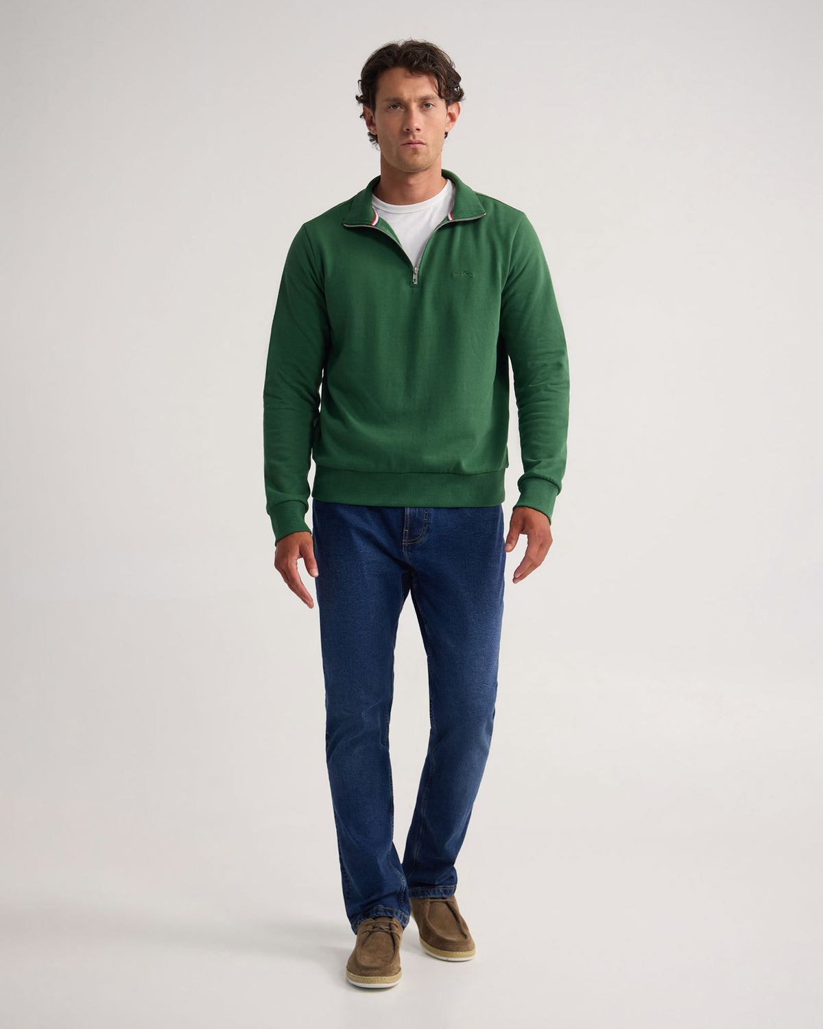 Wyatt Zip Neck Sweatshirt MENS LOUNGEWEAR