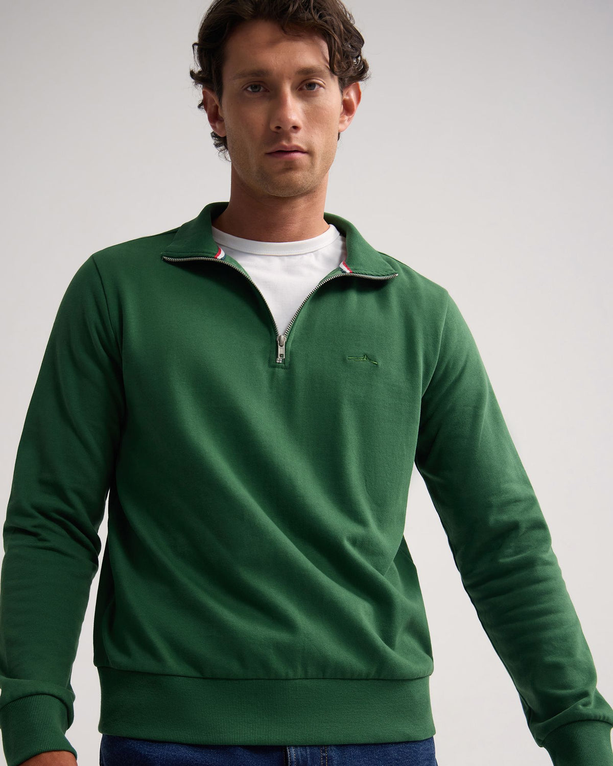 Wyatt Zip Neck Sweatshirt MENS LOUNGEWEAR