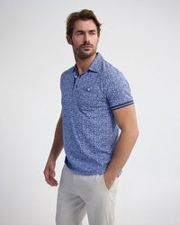 Milo Print Jersey Polo With Pocket