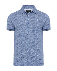 Milo Print Jersey Polo With Pocket MENS KNITS