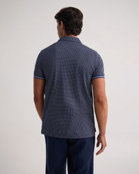 Milo Print Jersey Polo With Pocket MENS KNITS