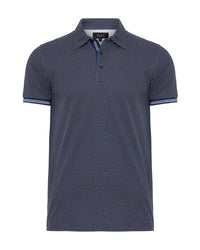 Milo Print Jersey Polo With Pocket MENS KNITS