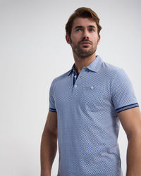 Milo Print Jersey Polo With Pocket