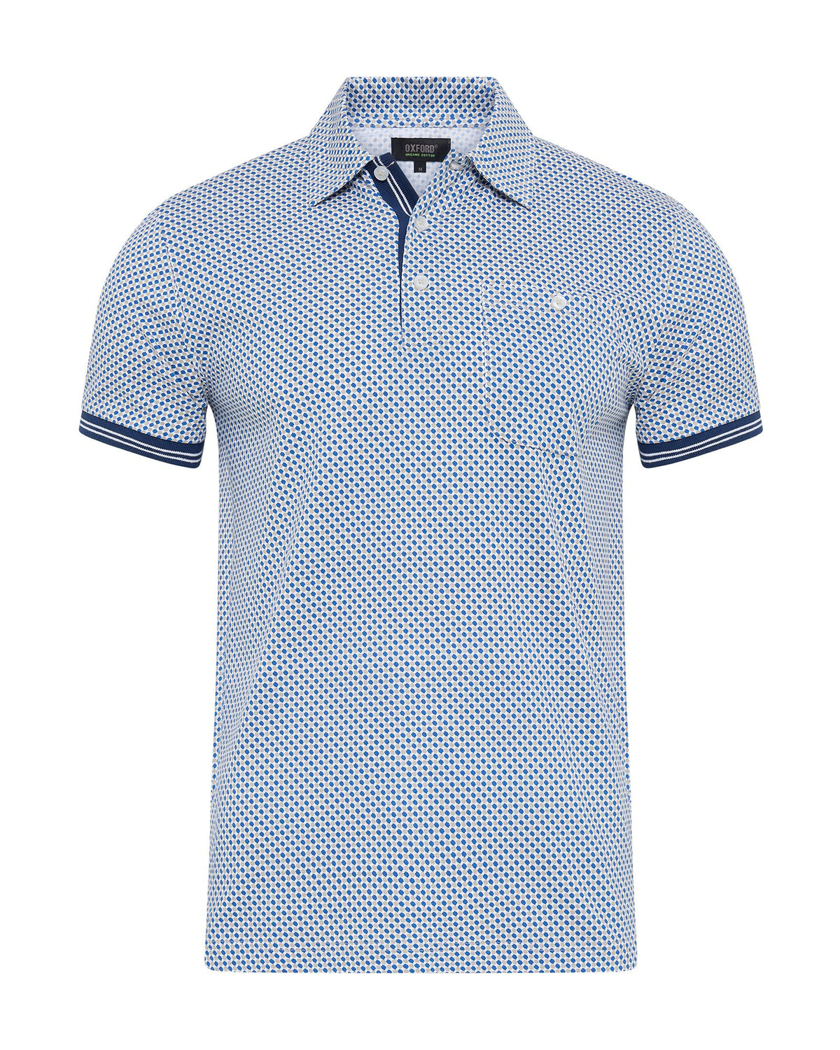 Milo Print Jersey Polo With Pocket MENS KNITS