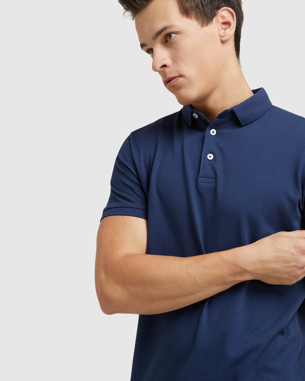 Austin Organic Cotton Knit Polo