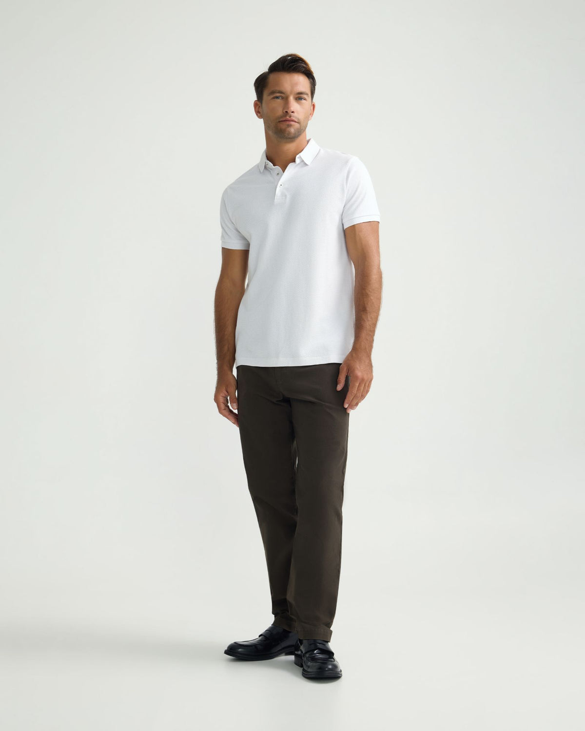 Austin Organic Cotton Knit Polo