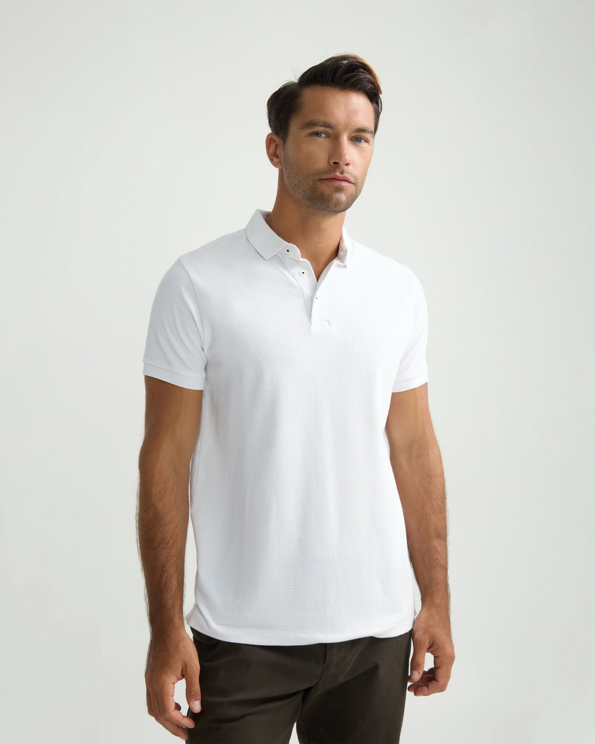 Austin Organic Cotton Knit Polo