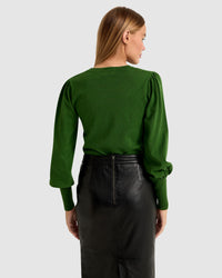 BECCY FULL SLEEVE KNIT TOP WOMENS KNITWEAR
