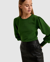 BECCY FULL SLEEVE KNIT TOP WOMENS KNITWEAR