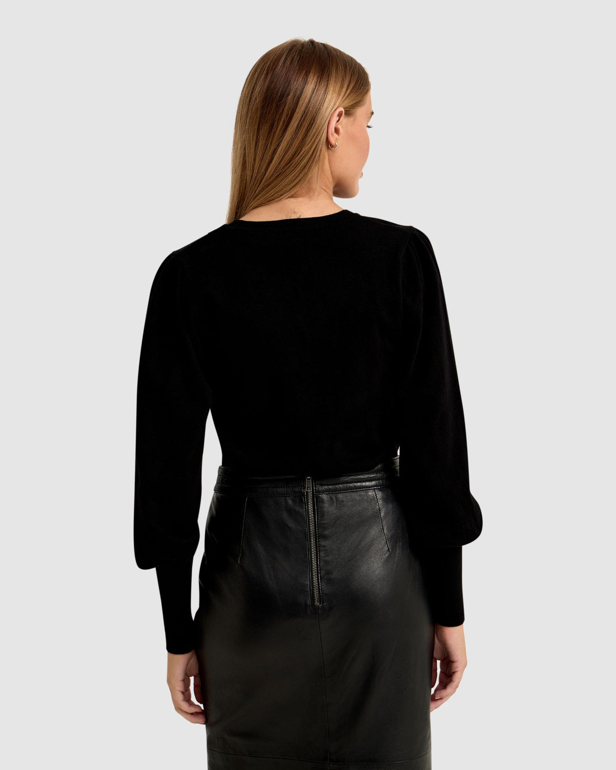 BECCY FULL SLEEVE KNIT TOP WOMENS KNITWEAR