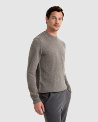 BENTLY DONEGAL CREW NECK KNIT TOP MENS KNITWEAR