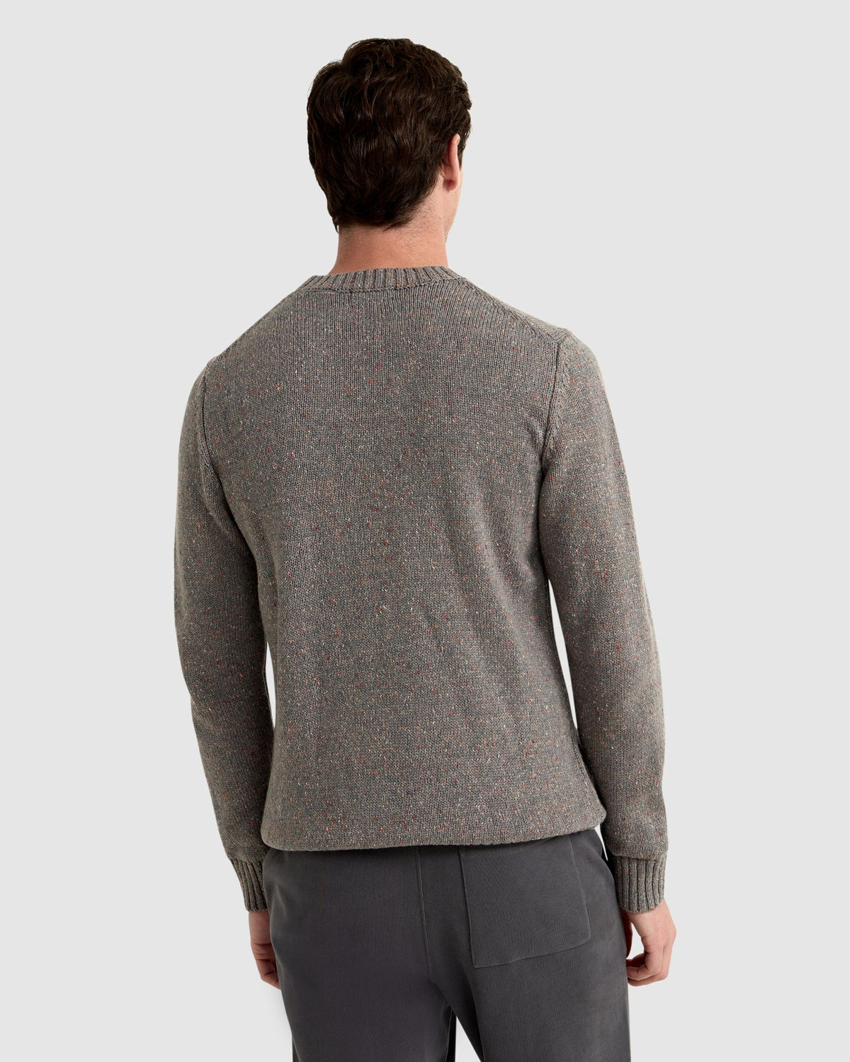 BENTLY DONEGAL CREW NECK KNIT TOP MENS KNITWEAR