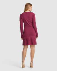 KIMMY KNIT MINI DRESS WOMENS DRESSES