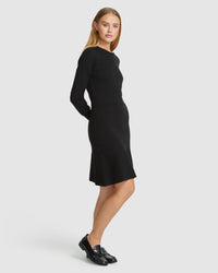 KIMMY KNIT MINI DRESS WOMENS DRESSES