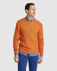 ARTHUR CREW NECK KNIT TOP MENS KNITWEAR