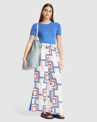 GRACE CASHMERE BLEND KNITTED TOP WOMENS KNITWEAR