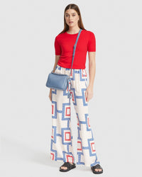 GRACE CASHMERE BLEND KNITTED TOP WOMENS KNITWEAR