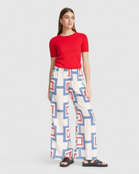 GRACE CASHMERE BLEND KNITTED TOP WOMENS KNITWEAR