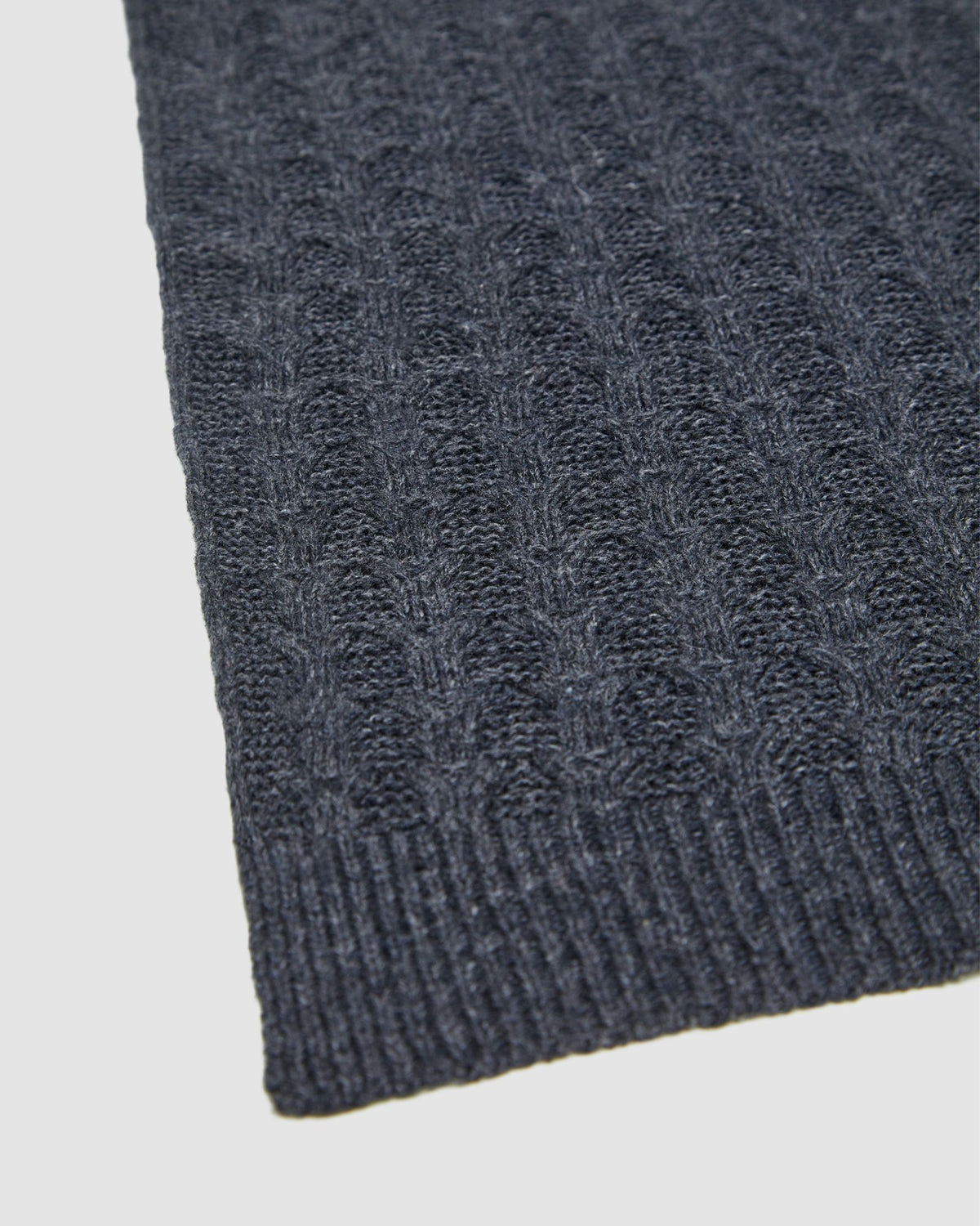 FELIX CABLE KNIT SCARF MENS ACCESSORIES