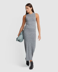 LISA YAK BLEND KNITTED SKIRT WOMENS SKIRTS