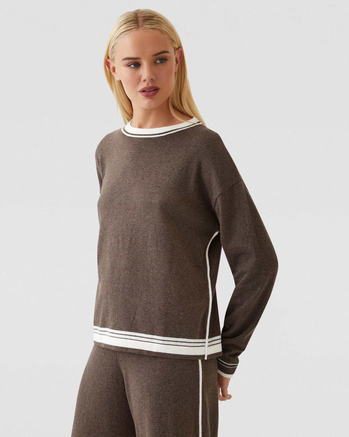 ANNALISE CREW NECK KNIT - AVAILABLE ~ 1-2 weeks WOMENS KNITWEAR