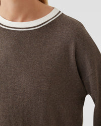 ANNALISE CREW NECK KNIT - AVAILABLE ~ 1-2 weeks WOMENS KNITWEAR