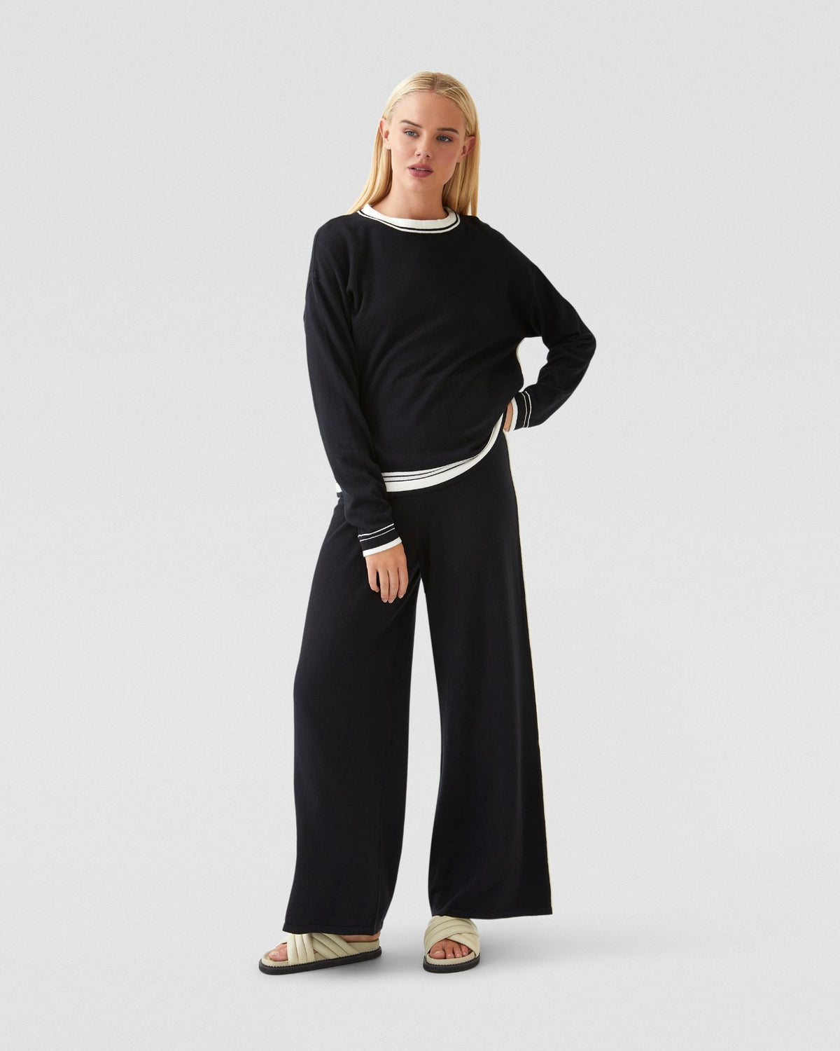 ANNALISE CREW NECK KNIT - AVAILABLE ~ 1-2 weeks WOMENS KNITWEAR