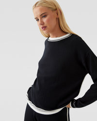 ANNALISE CREW NECK KNIT - AVAILABLE ~ 1-2 weeks WOMENS KNITWEAR