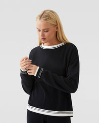 ANNALISE CREW NECK KNIT - AVAILABLE ~ 1-2 weeks WOMENS KNITWEAR