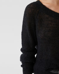 ASTER MOHAIR BLEND SOFT KNIT - AVAILABLE ~ 1-2 weeks WOMENS KNITWEAR