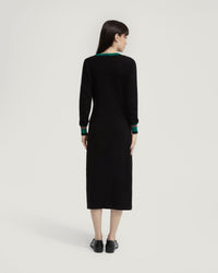 BRIDGETTE CONTRAST TRIM KNIT DRESS - AVAILABLE ~ 1-2 weeks WOMENS DRESSES
