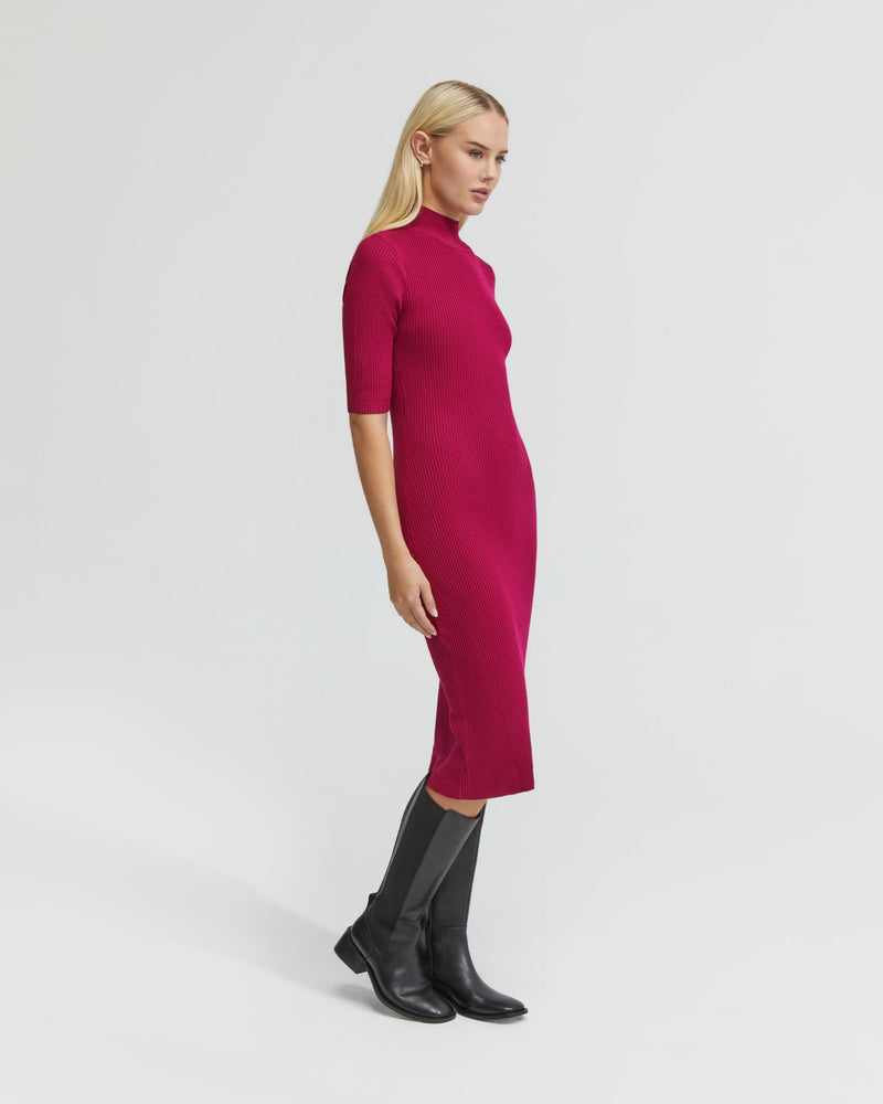 FRANKIE RIB KNIT DRESS - AVAILABLE ~ 1-2 weeks WOMENS DRESSES
