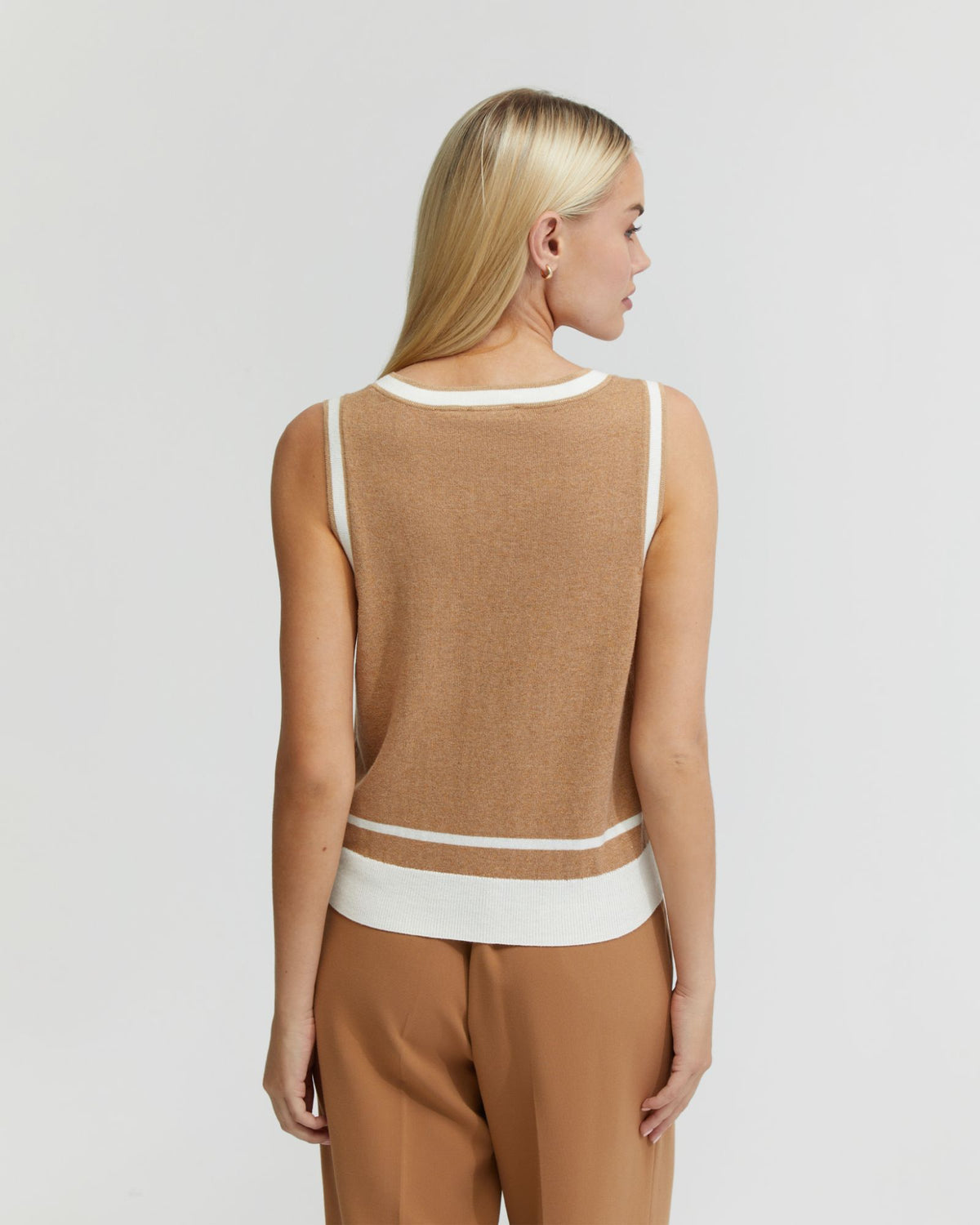 TATIANA CASHMERE BLEND VEST - AVAILABLE ~ 1-2 weeks WOMENS KNITWEAR