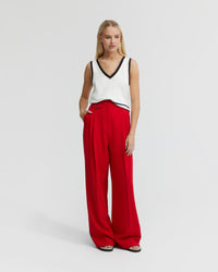 TATIANA CASHMERE BLEND VEST - AVAILABLE ~ 1-2 weeks WOMENS KNITWEAR