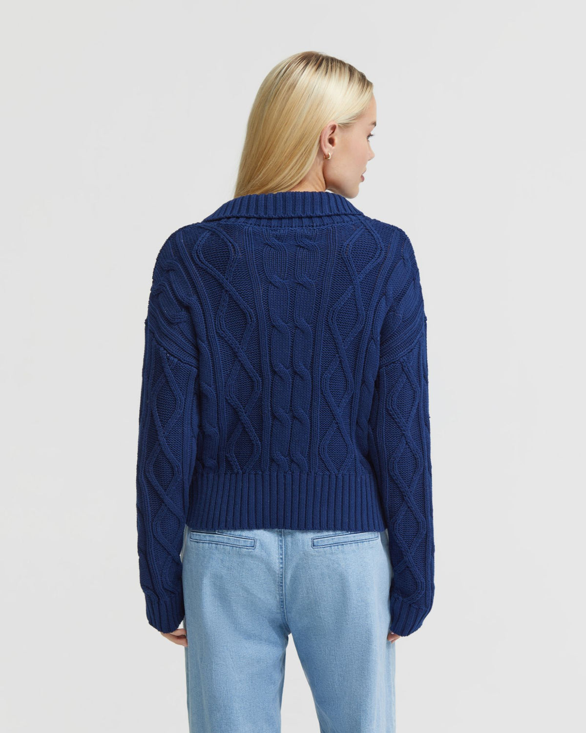 IVY CABLE KNIT TOP - AVAILABLE ~ 1-2 weeks WOMENS KNITWEAR