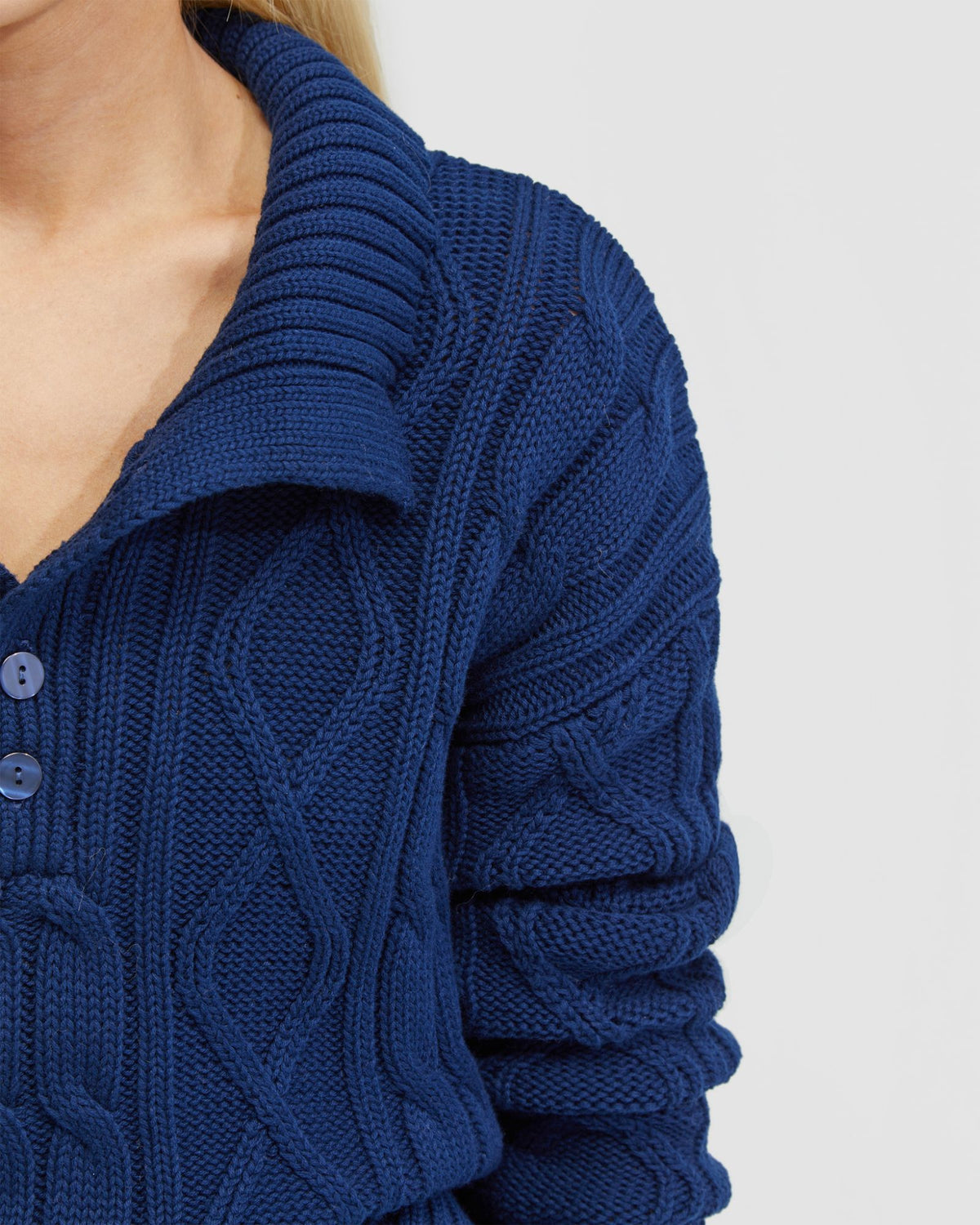 IVY CABLE KNIT TOP - AVAILABLE ~ 1-2 weeks WOMENS KNITWEAR