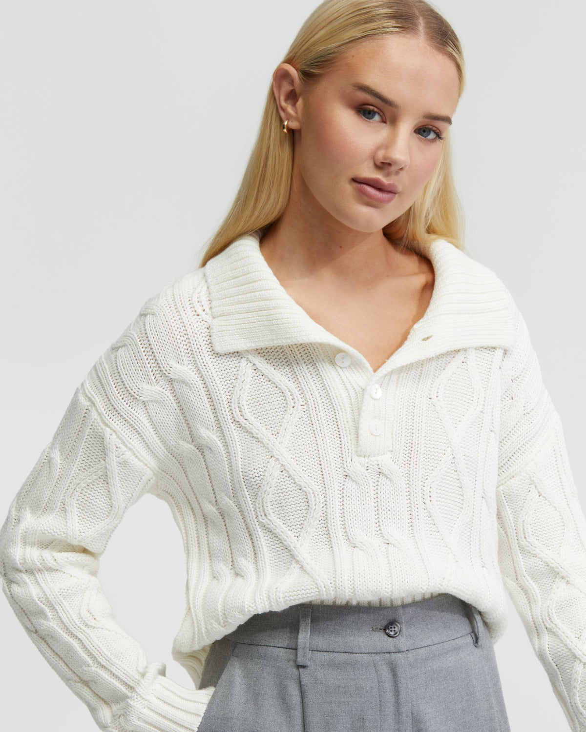 Ivy Cable Knit Top