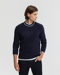 OTIS BOUCLE KNIT - AVAILABLE ~ 1-2 weeks MENS KNITWEAR